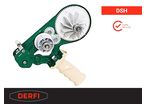 Handheld manual adhesive tape dispenserfore : Single sided (DSH MONO)