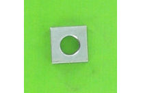 Nuts : Miscellaneous Nuts - Square Nut, DIN 562 - White Zinc Steel