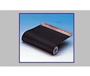 Roller covers with plastic band or apron covers
