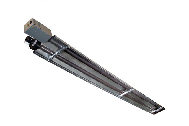 Gas radiant tube Solartube Evolution
