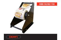 Manual dispenser for self-adhesive labels type DBB 50 - 80 - 150