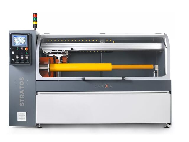 Automatic coil slitter with motorized blade - Stratos