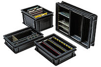 Antistatic containers and vats