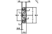 Slide partial extension Steel R20