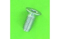 Self-tapping Screws : Thread-forming Screws - Countersunk Torx Head - Thread-forming, Countersunk Torx Head, White Zinc Steel, DIN 7500M