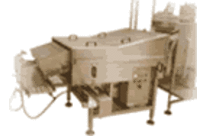 Unstacker for hard boiled egg production