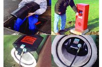 anti-pollution inflatable plug