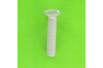 Metal Screws : Countersunk Head - Countersunk Slotted Head, DIN 963 - Clear OA Aluminium