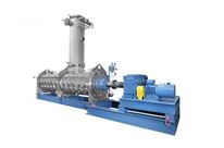Granulation dryer for continuous operation