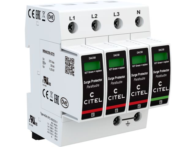 Type 2 AC surge protector : DAC50 series