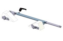 Adjustable railway chock for variable wheel spacing | Ref. 400061 – ManuLine