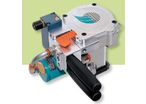 Pneumatic strapping tool for polypropylene and polyster strap: ITA 18
