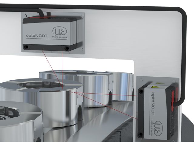 Laser sensors for dynamic measurements of displacement, distance and position 