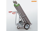 Gas bottle cart for 250 mm bottles