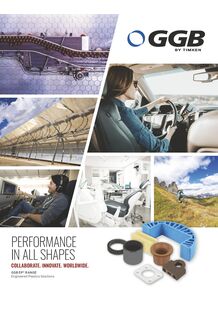 GGB EP® Range - Engineered Plastics Bearings - Performance in all Shapes