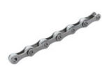 Hollow pin chain for bucket elevators