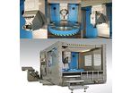 Drilling machining centre for rings and flanges