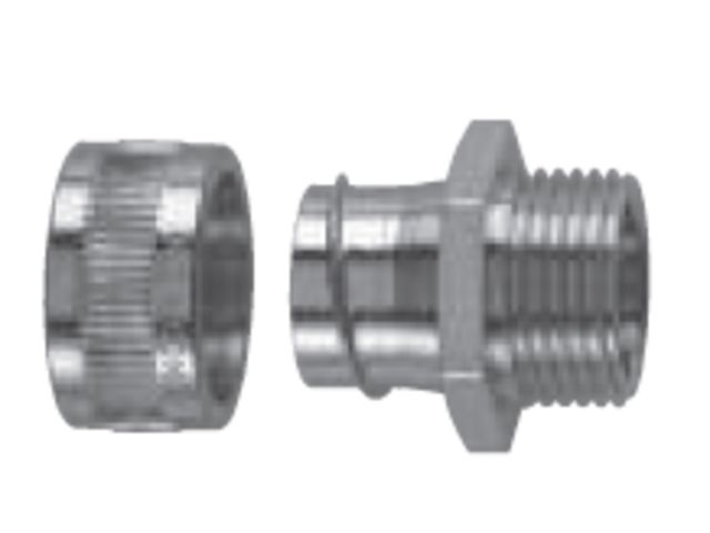 Cable glands for flexible conduit STEELWELL SWU