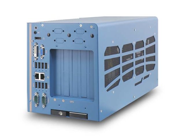Industrial Edge AI Platform Supporting NVIDIA® RTX 30 series GPU Card | Nuvo-8108GC-XL