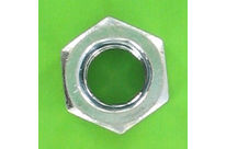 Nuts : Hex Nuts - Thick Hex Nut, Hh 1D - Thick Hex Nut, Hh, White Zinc Steel, UNI 5587