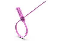 Ermes plastic warranty seal with metal insert and easy opening