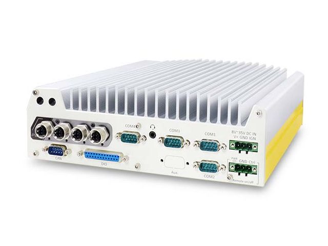 Intel® 9th-Gen en50155 in-vehicle fanless embedded computer | Nuvo-7100VTC