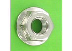 Nuts : Self-Locking Nuts - Slotted Flange Nut - Slotted Flange Nut, A4 Stainless Steel, DIN 6923