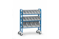 Trolleys for plastic tubs