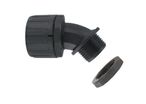 Elbow cable glands 90° in Polyamide 6.6 Phosphorus and sulphur free : PLA-45