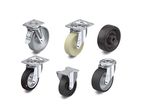 Heat-resistant wheels and castors