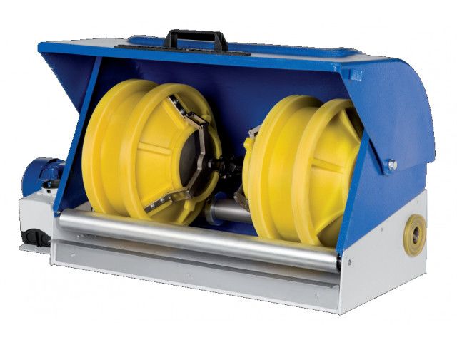 Centrifugal barrel finishing machine - E5